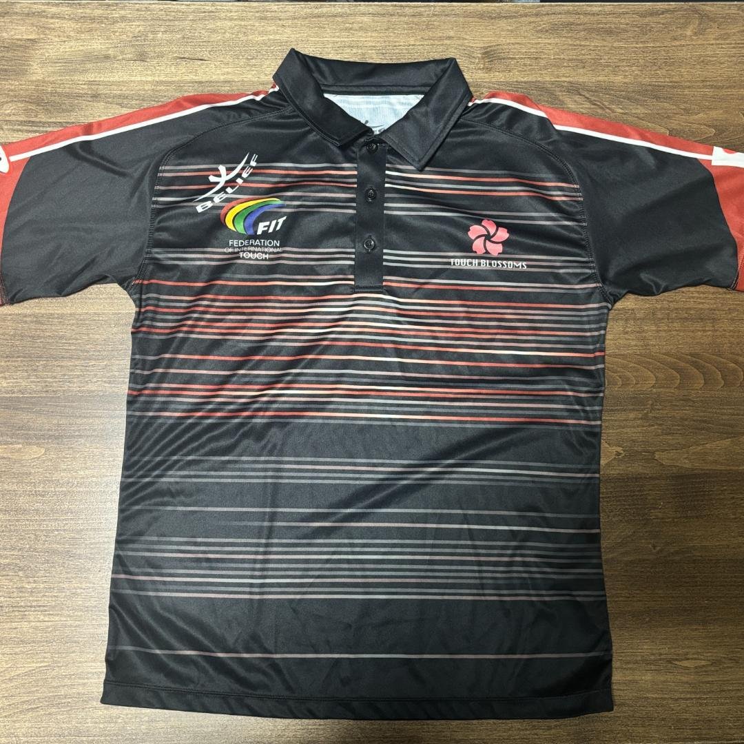 ◇タッチラグビー日本代表チーム タッチブロッサムズ ポロシャツ ジャージ