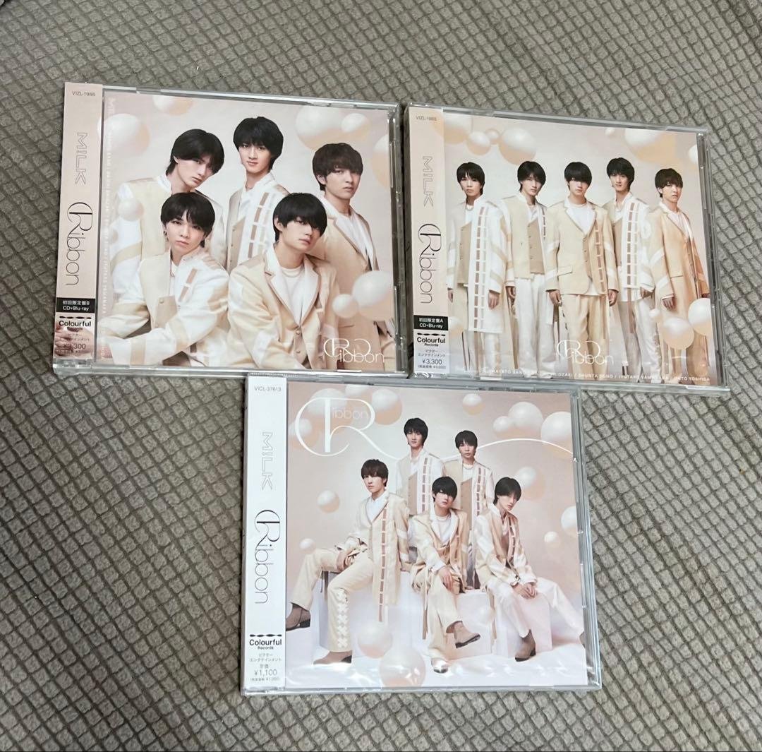 M!LK ribbon 初回限定版　AB 通常盤3セット