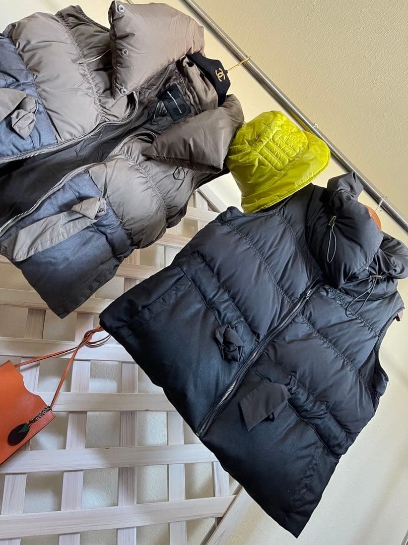 〜13号　⭐︎異素材切り替え　ダウンベスト　リボンむすび　35000円　ダブスタ