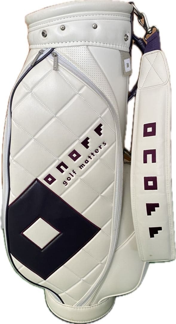 onoff ゴルフバッグ・キャディバッグ ホワイト