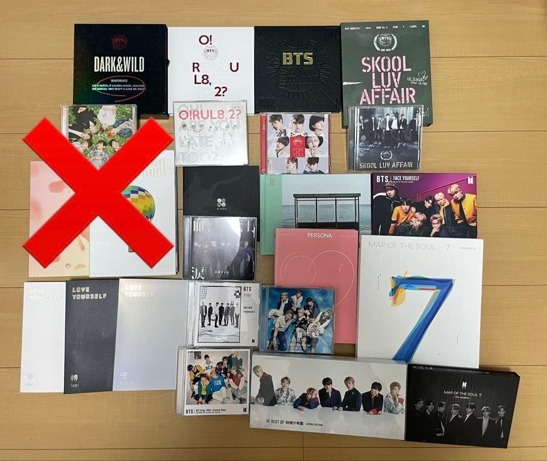 BTS CD アルバム　まとめ売り