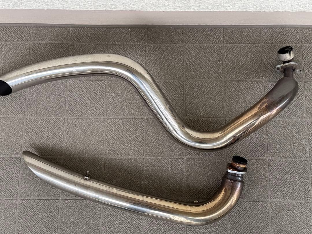 ドラッグスター400クラシック　ガレージt & fベントマフラー