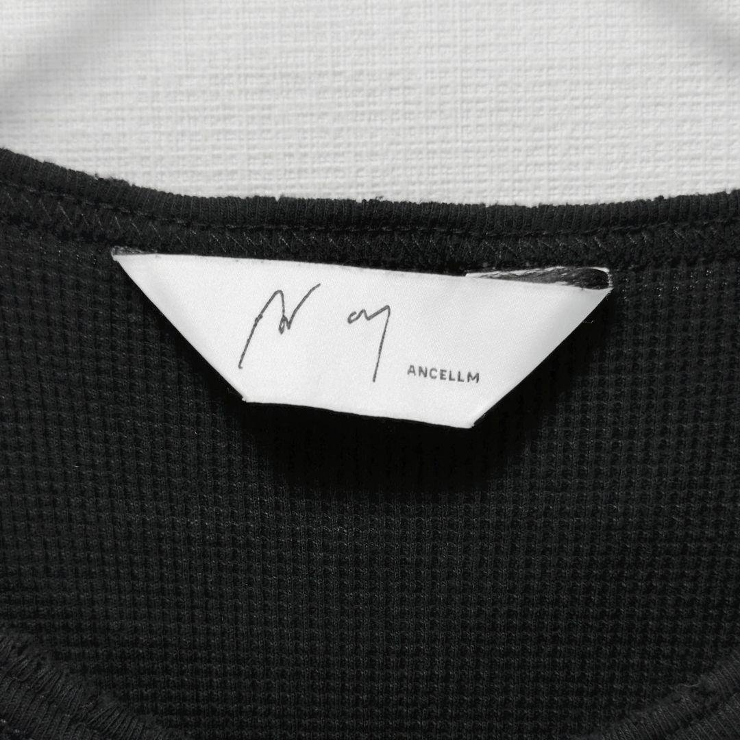 トップス ANCELLM 24SS DAMAGE WAFFLE CREW LS Tee 2