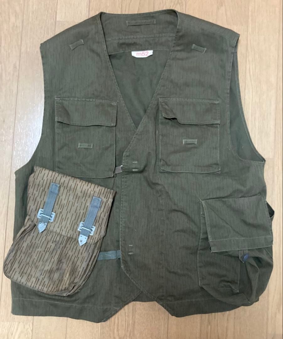 東ドイツ軍　NVA 空挺ベスト　レインドロップ　東独 DDR
