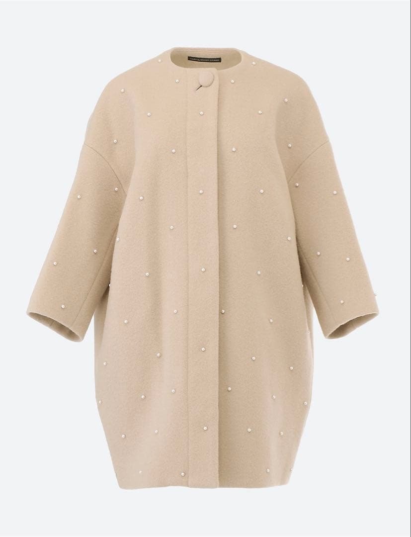 Tsuru by Mariko Oikawa パール コート トープ