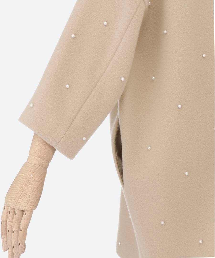 Tsuru by Mariko Oikawa パール コート トープ