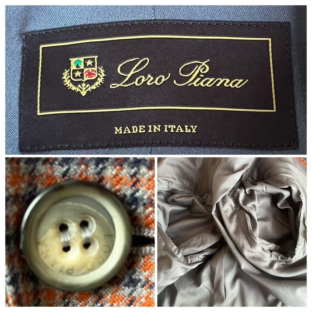 ✨美品✨Loro Piana社製 カシミヤ100% テーラードジャケット 42