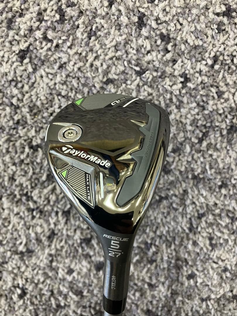美品　テーラーメイドQI35 MAX LITE 5UT 27° R