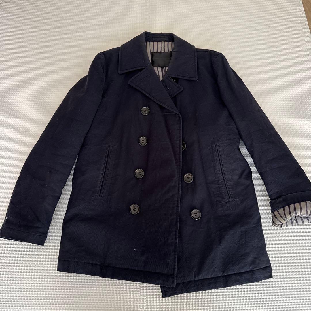 COMME des GARÇONS HOMME 黒ピーコート Mサイズ