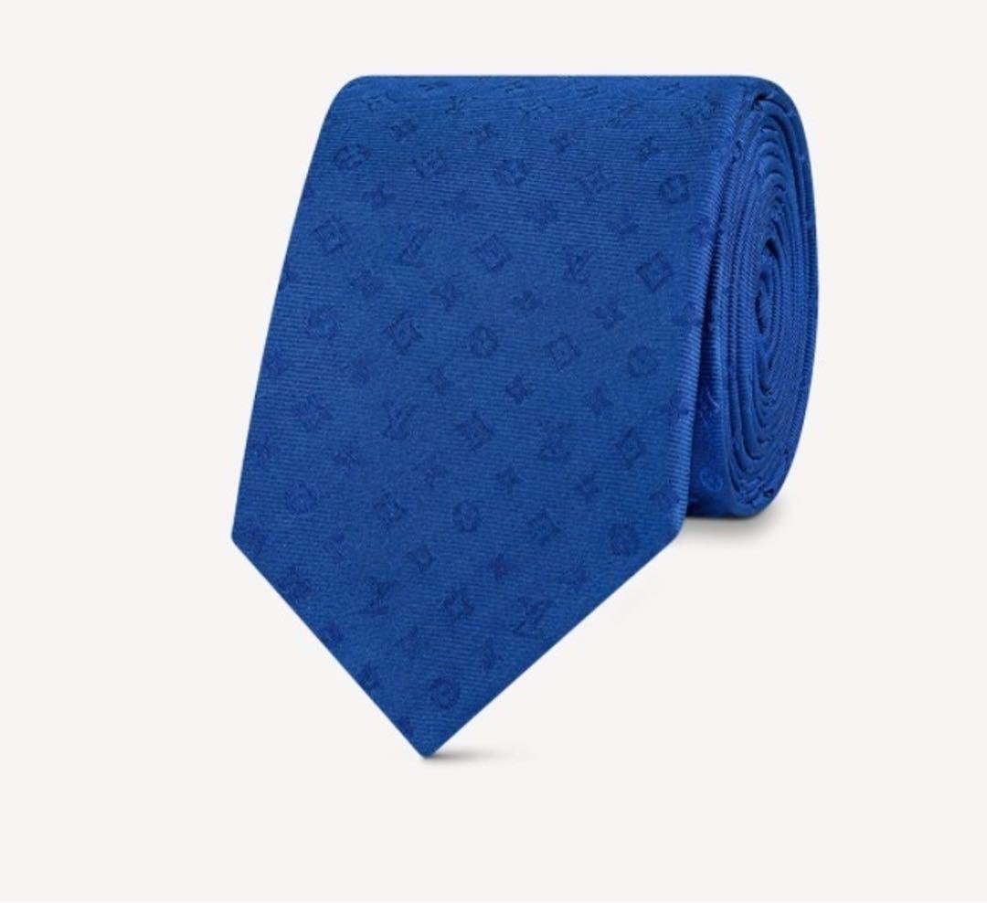 ルイ・ヴィトン クラヴァット・ネオ モノグラミッシム コバルト