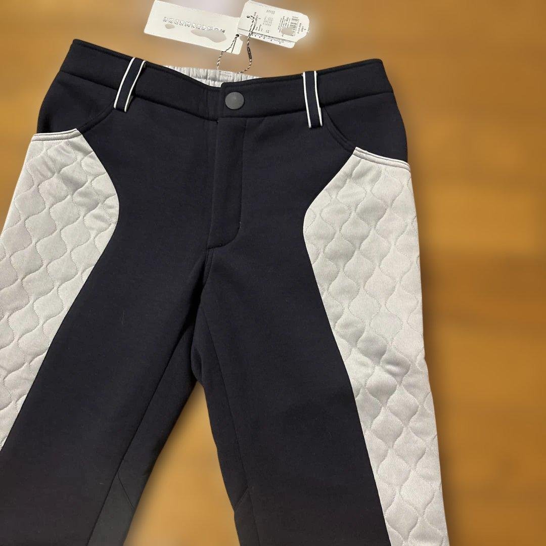 ディセンバーメイ レディースグレー ✖️ネイビーパンツ Sサイズタグ付き新品未使用