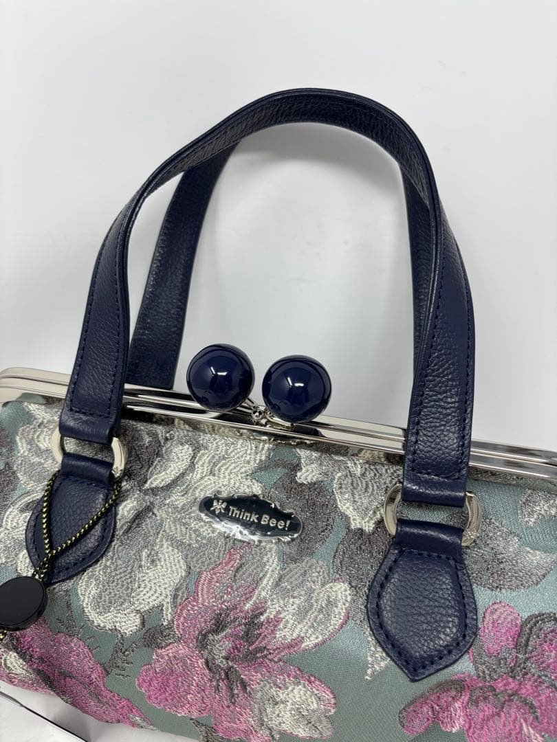 A524 シンクビー！ “ノクターンローズ” 口金バッグ