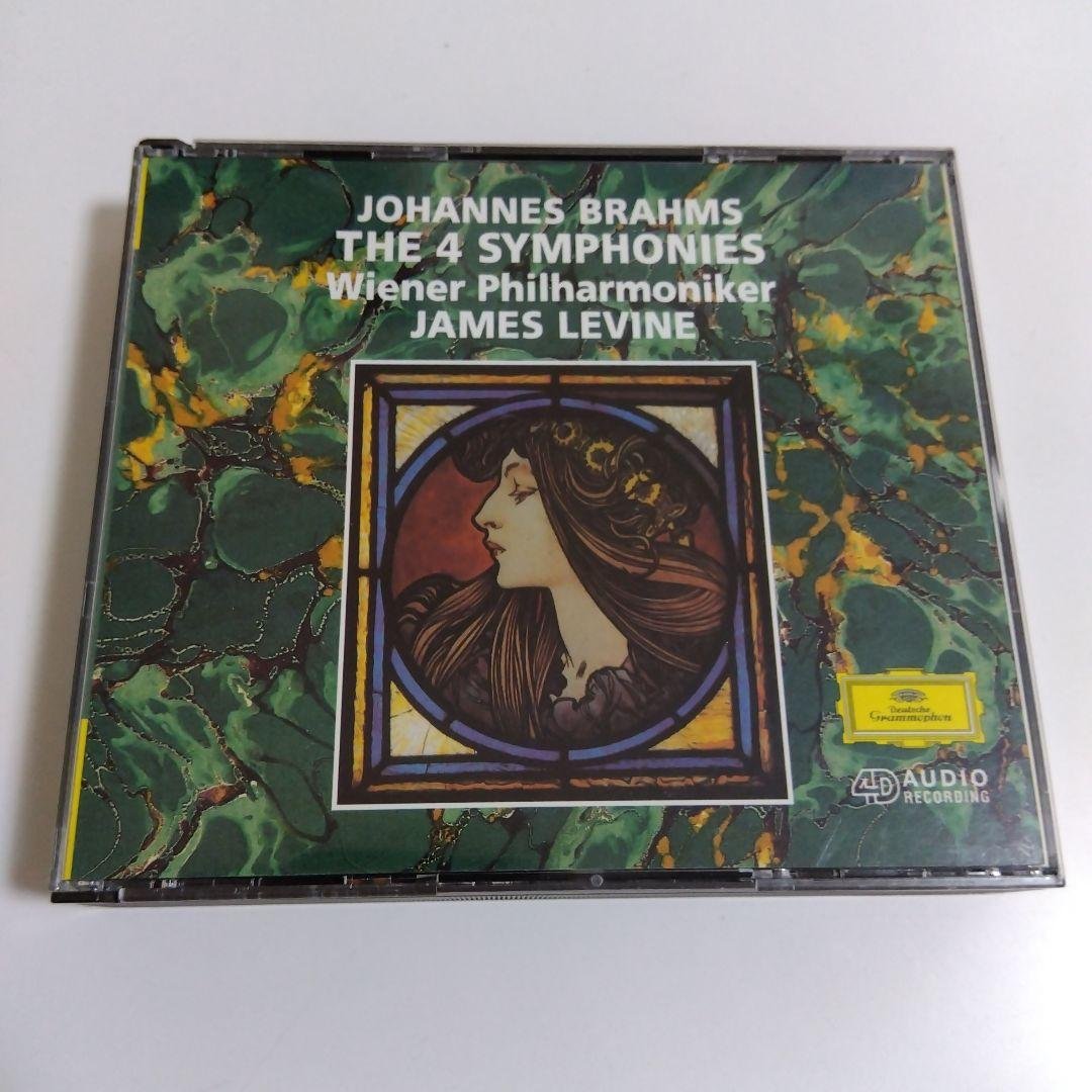 レヴァイン&VPO　ブラームス交響曲全集 CD ウィーン・フィル(3枚組)