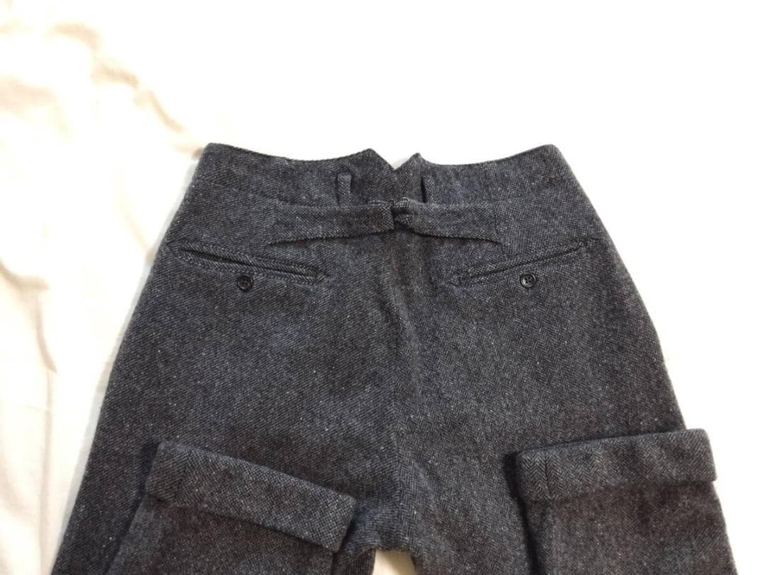 エンジニアードガーメンツ 　USA製シンチバックツイードパンツ　ネペンテス