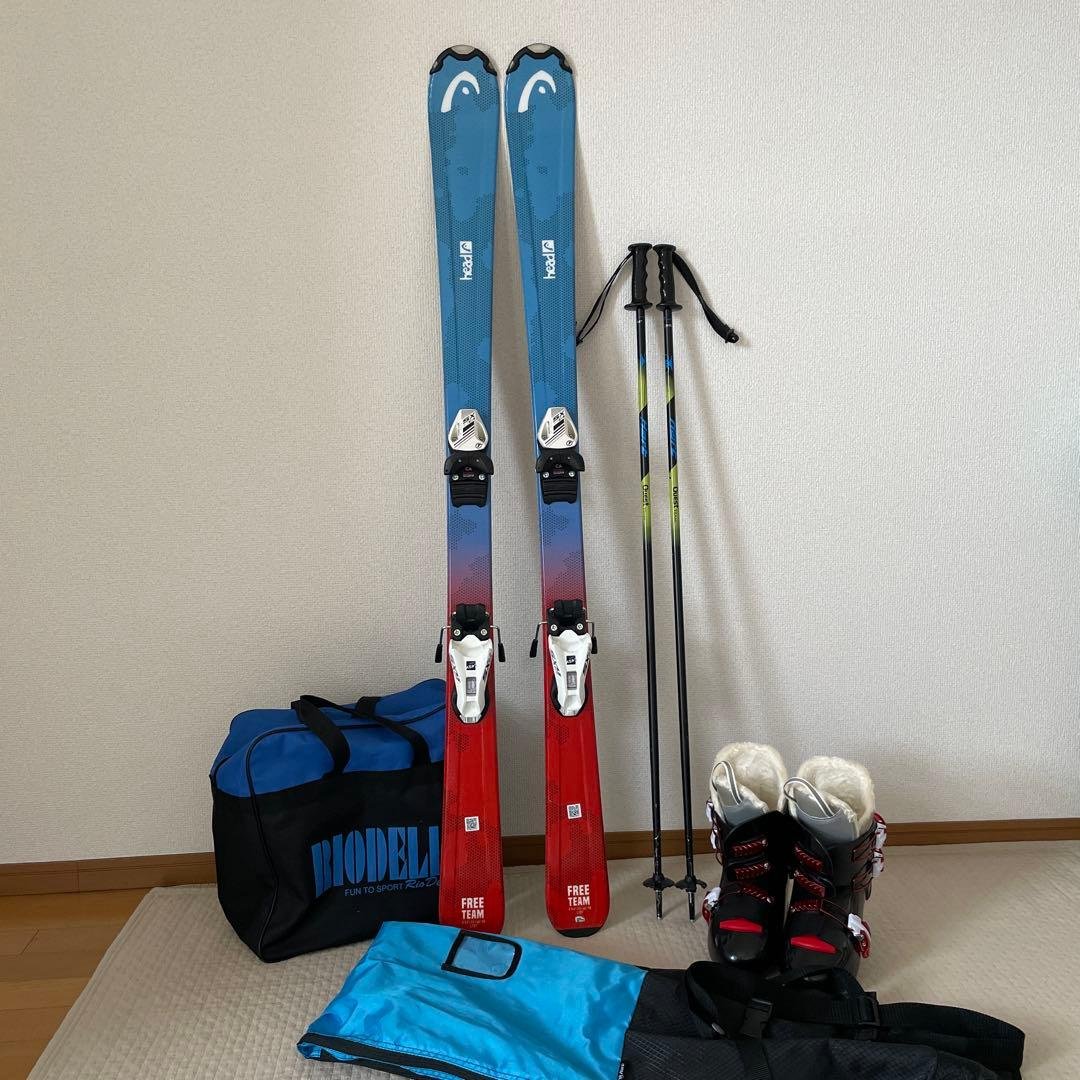 スキー3点セット　140cm