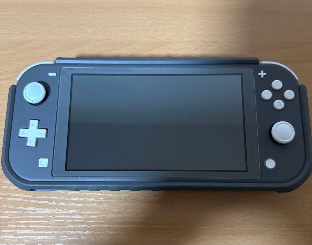 NintendoSwitch Liteグレー 本体 純正カバー・フィルム装着済み