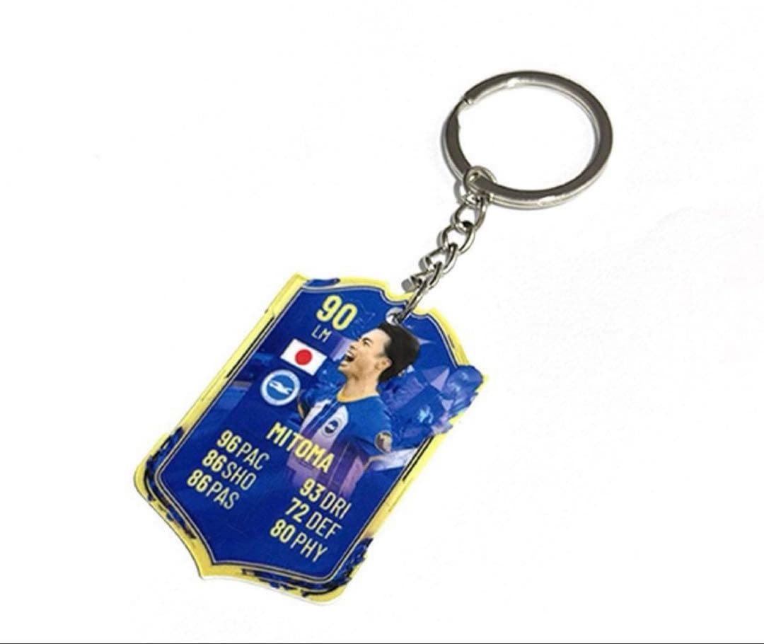 三笘　サッカー選手キーホルダー 卸売　４０個セット