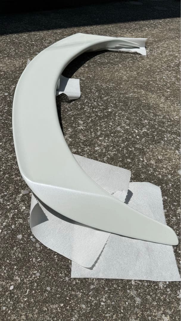 ダックスガーデン　リアウイング　パールホワイト塗装済