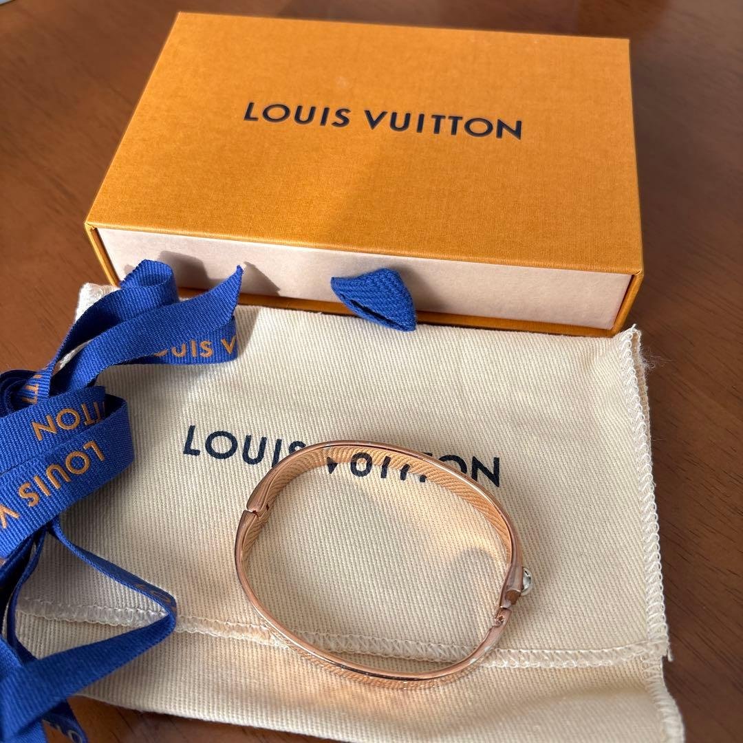 ルイヴィトン　カフナノグラム　ブレスレットバングル　ピンクゴールドVuitton