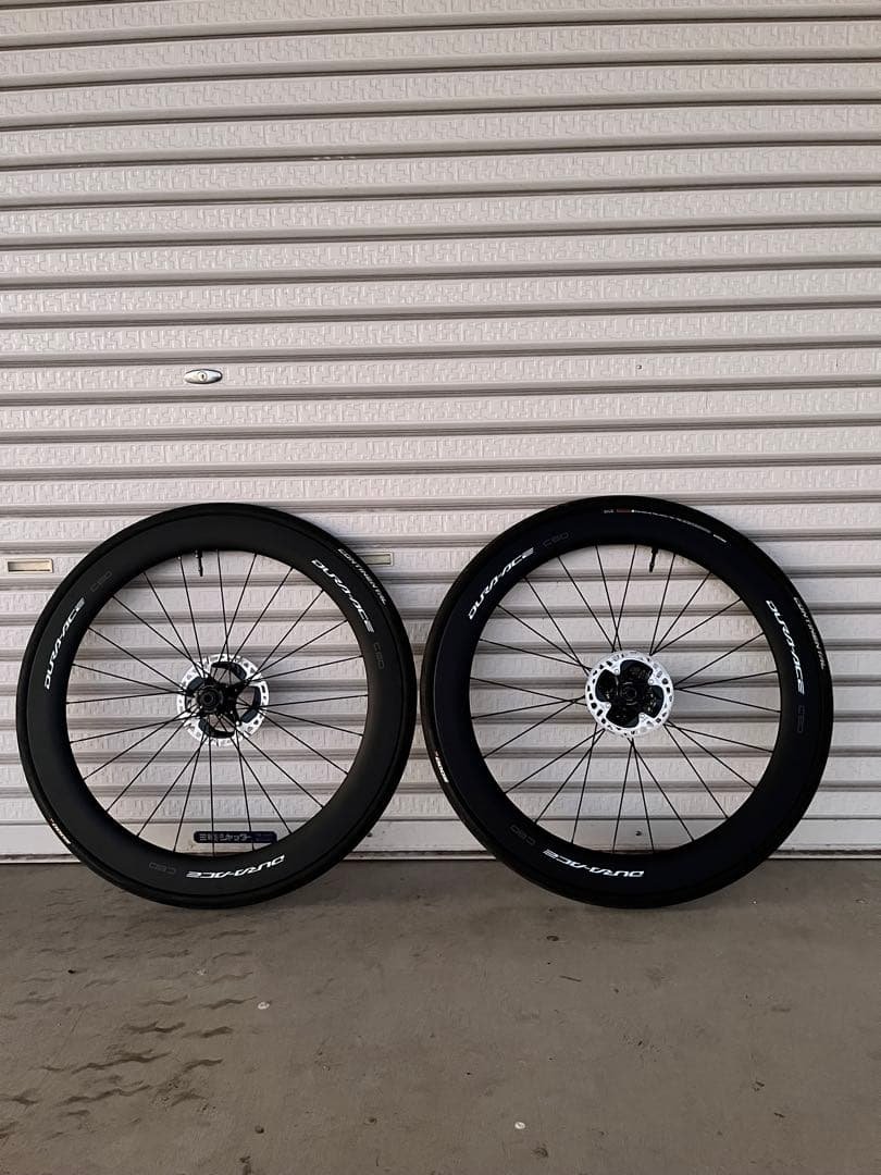 ア*ク様 シマノデュラエースWH-R 9270-C60-TLホイールセットカーボ