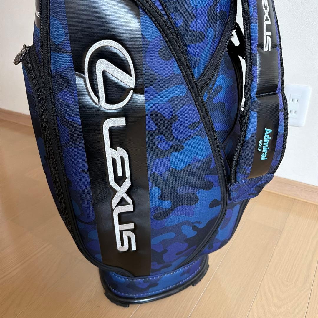 LEXUS/レクサス ゴルフ キャディバッグ9型【ブルーカモ】