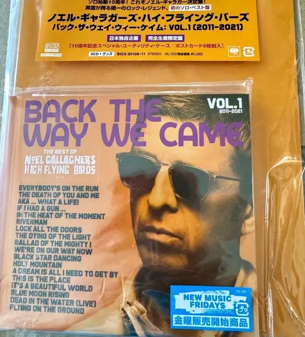 洋楽 3CD Noel Gallagher Back The Way We Came