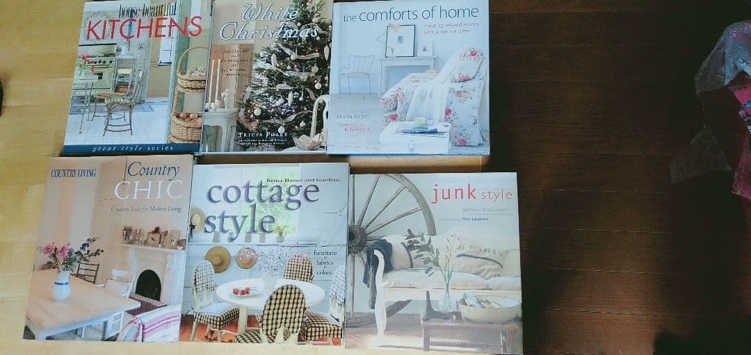 インテリア洋書6冊〈junk style〉など