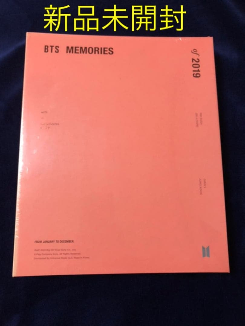K-POP・アジア BTS MEMORIES 2019 DVD