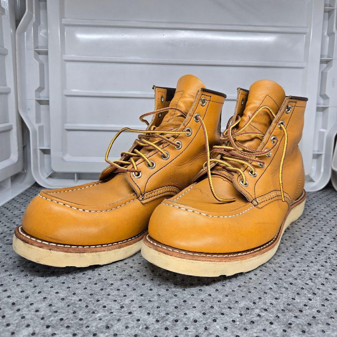 RED WING レッドウィング モックトゥ ブーツ オロ系 　イエロー