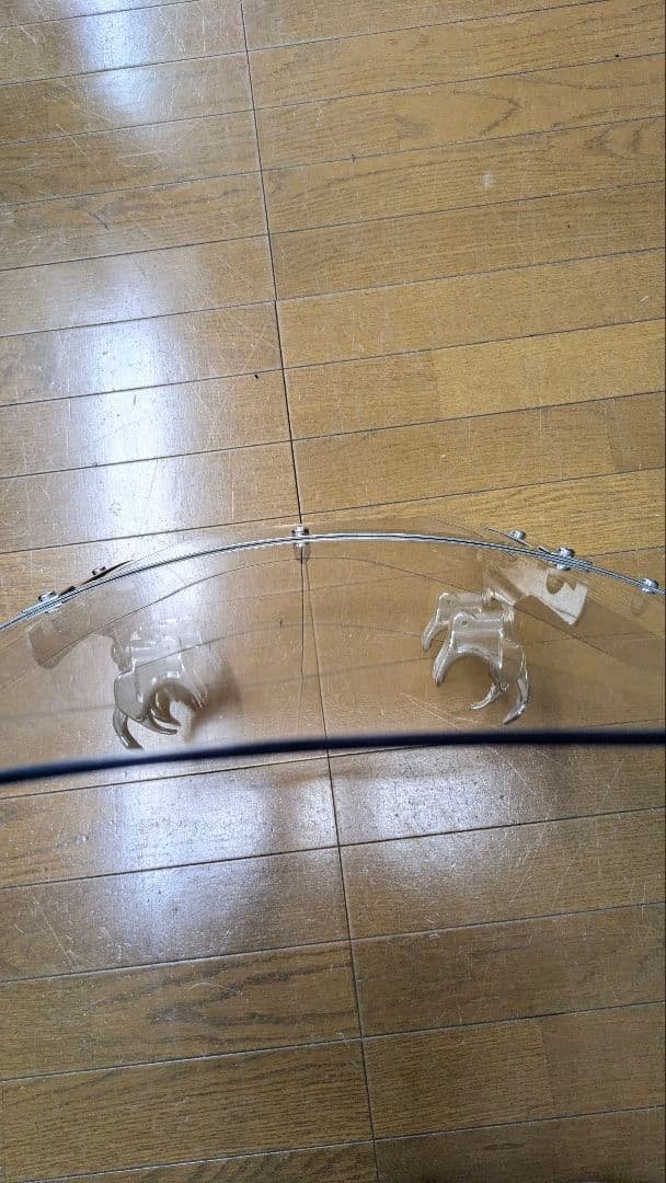 ハーレー用　クイックリリースウインドシールド　クリア　スポーツスター用