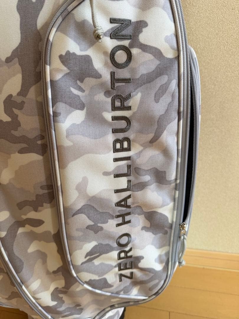 【新品未使用】ゼロハリバートン　ゴルフ　キャディバッグ　ホワイトカモ