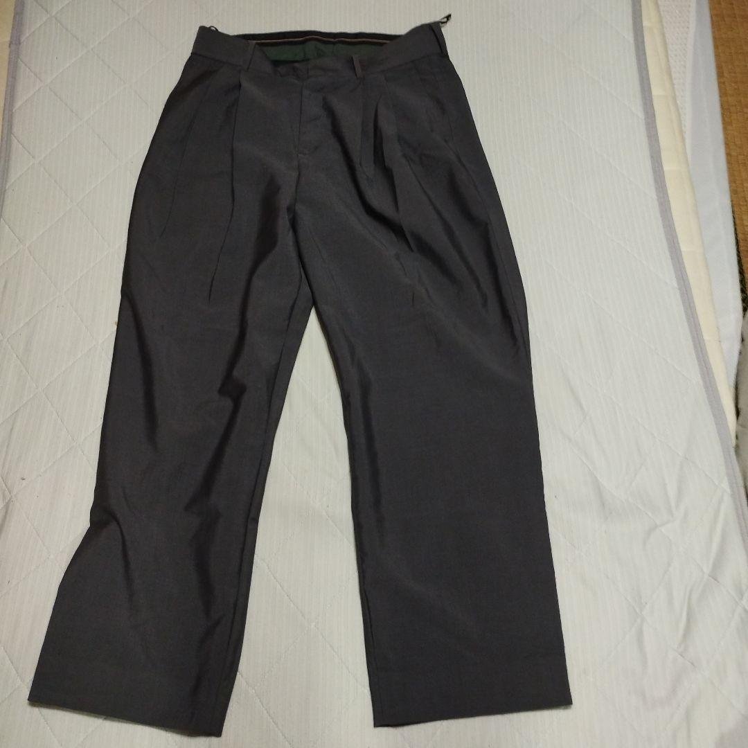 トゥモローランド　スラックス　カノニコ　トロピカルウール　春夏　ツータック