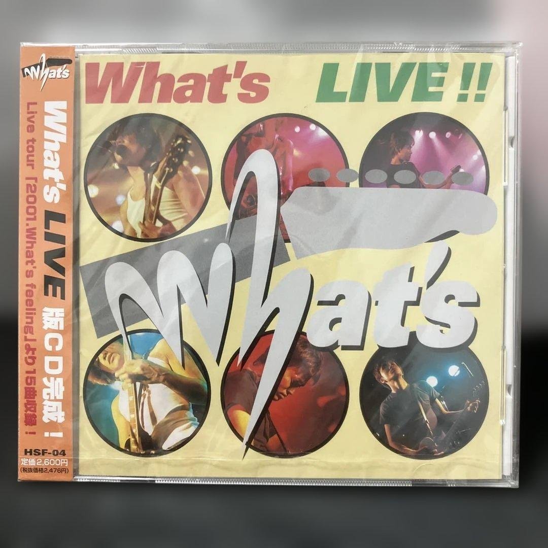 (12-200)What's LIVE !! (2001年)