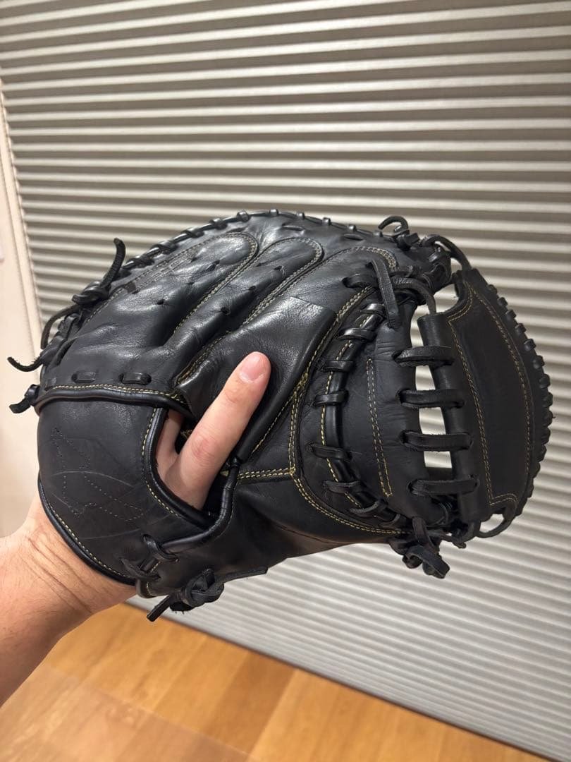 セレクト9 キャッチャーミット 軟式用 即戦力 良型　ブラック