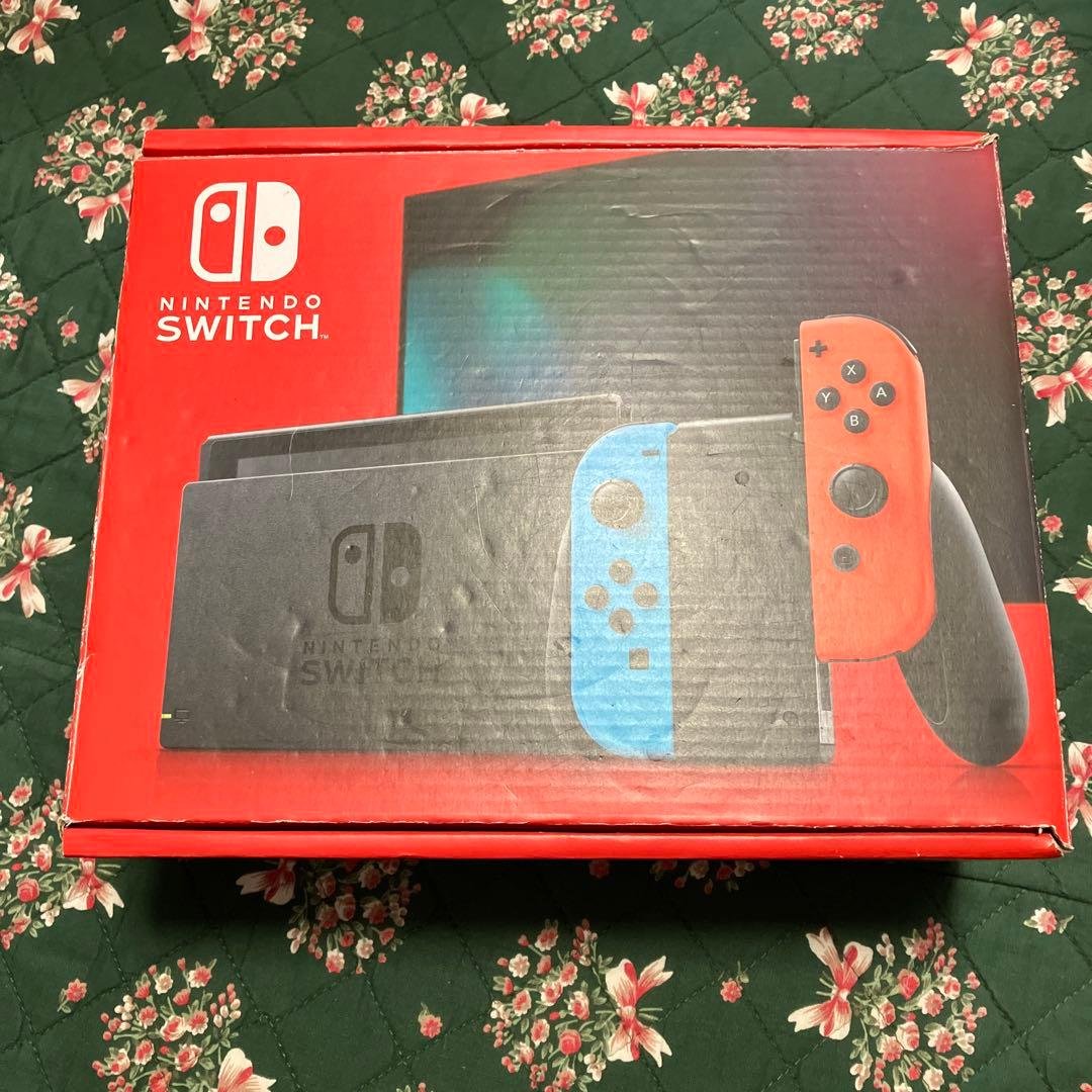 Nintendo Switch 本体 ネオンブルー レッド バッテリー強化版