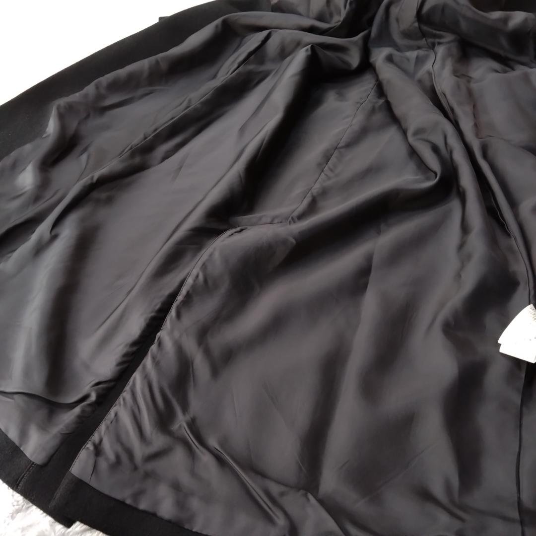 BEAMS Demi-Luxe カシミヤ チェスターコート 38　Ｍ　ブラック