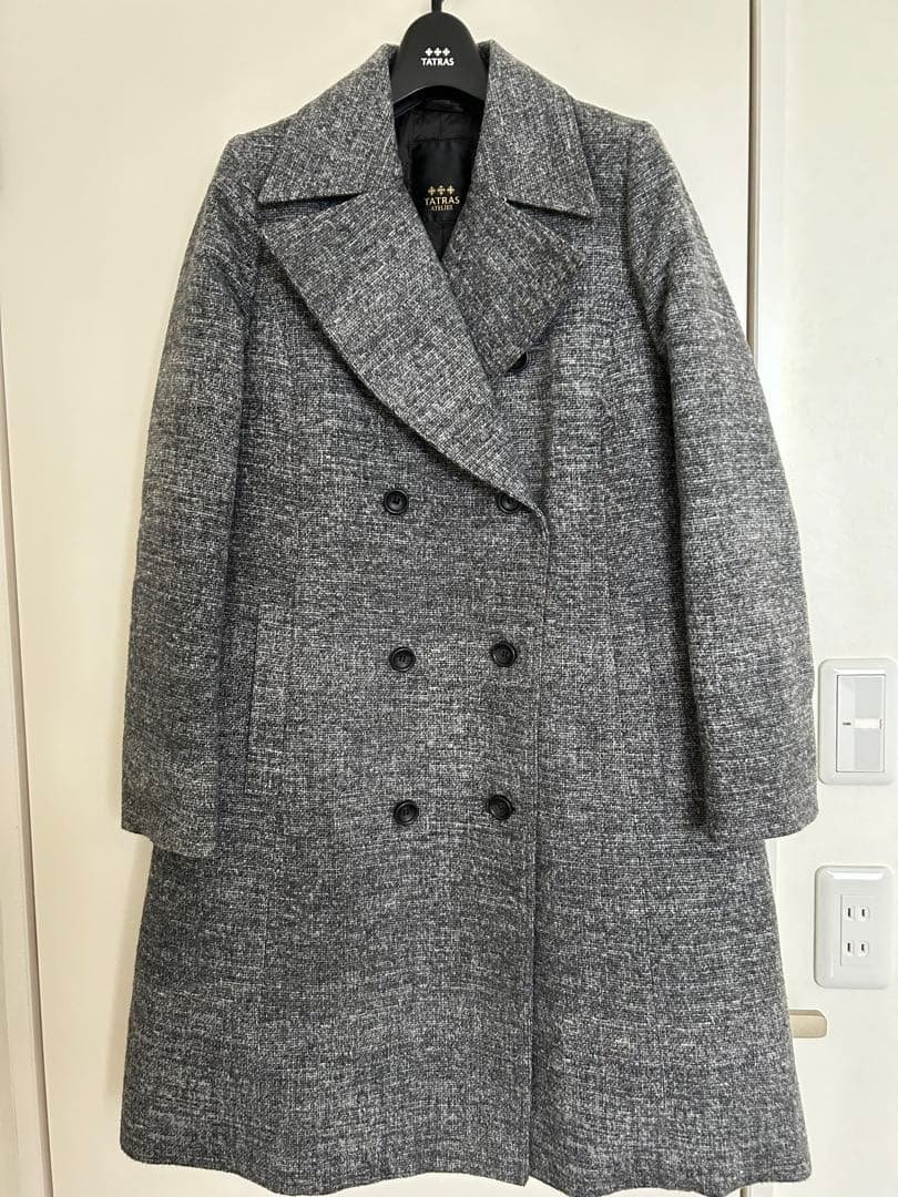 TATRASダブルブレスト ウールダウン