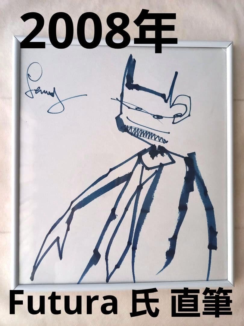 Futura Graffiti Art 直筆原画 本名 Lenny サイン有り