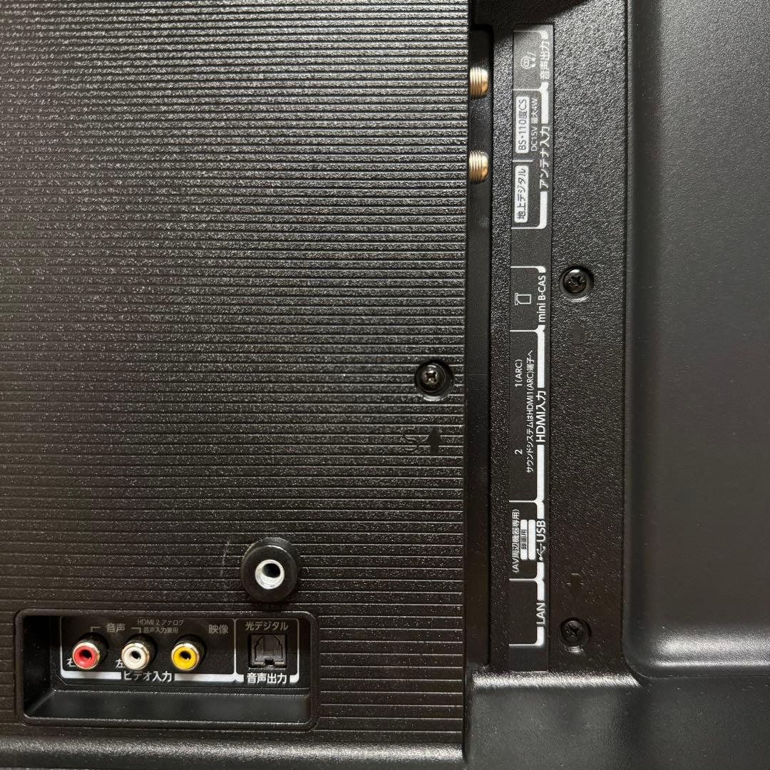 東芝 40V型 液晶テレビ 40V34 REGZA スマートテレビ 動画アプリ○