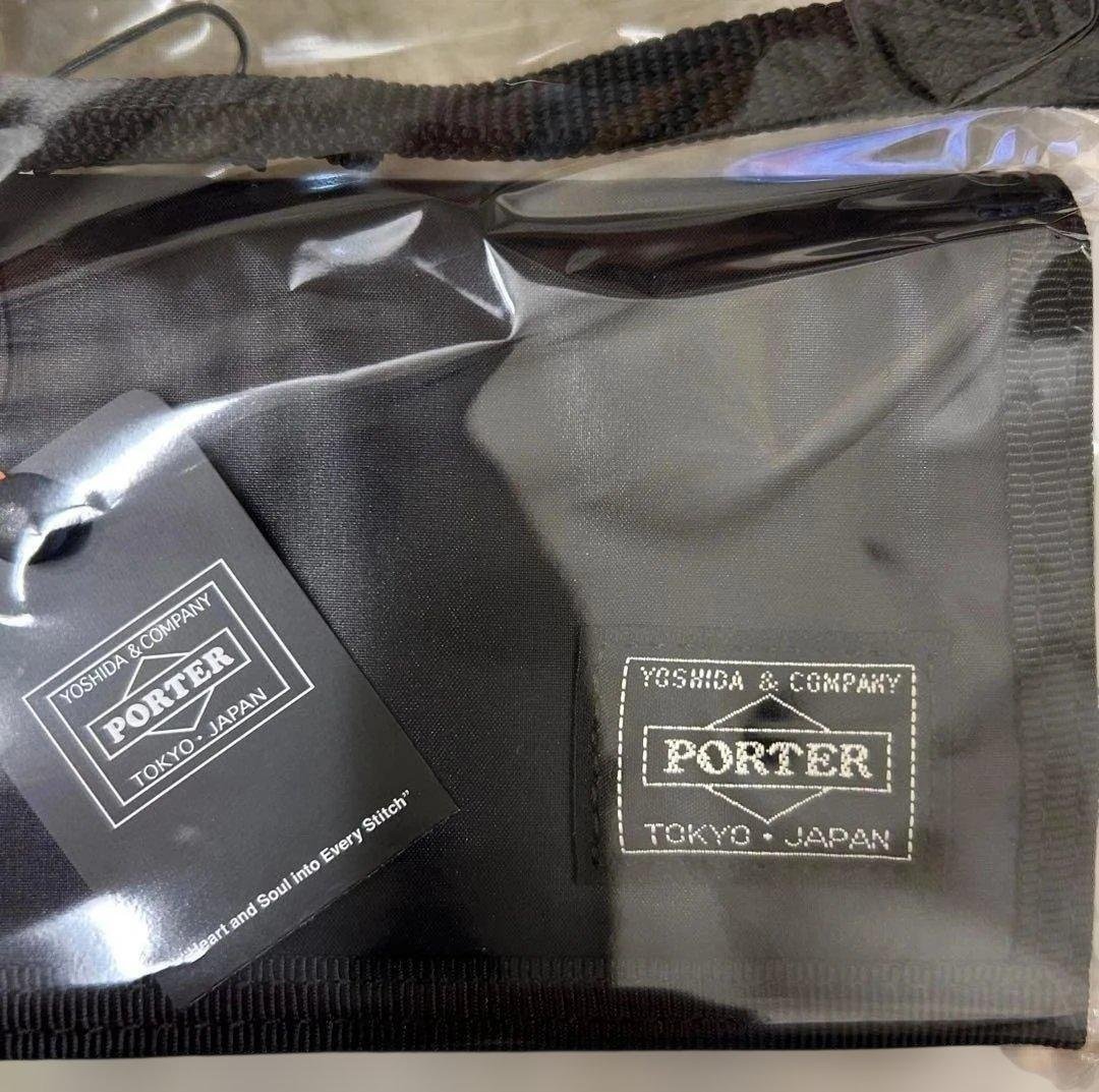 新品 ポーター カプセル ウォレット 555-06439 三つ折り財布 ブラック