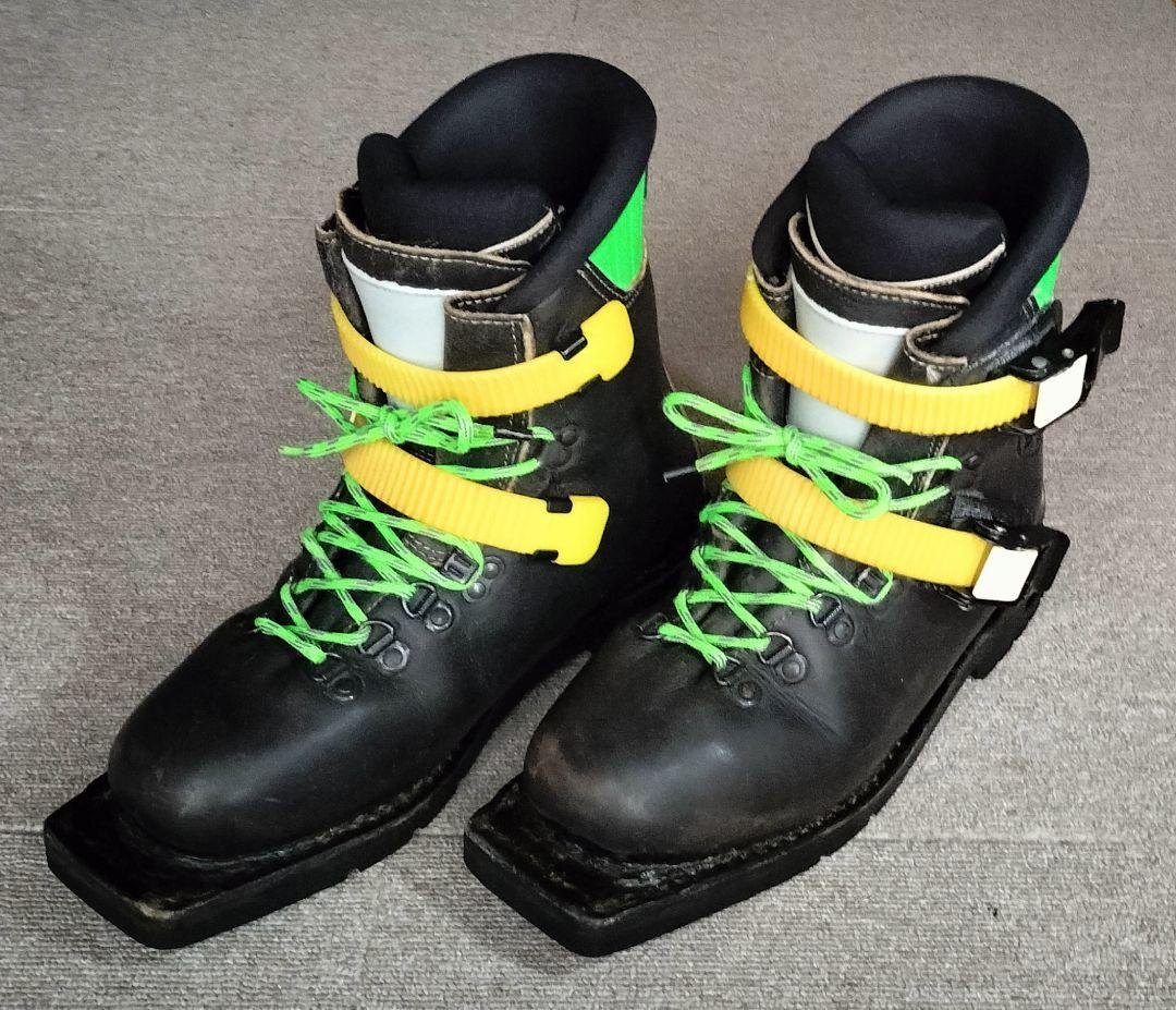 SCARPA スカルパ テレマークブーツ ローガン 革靴 2バックル ゲーター付