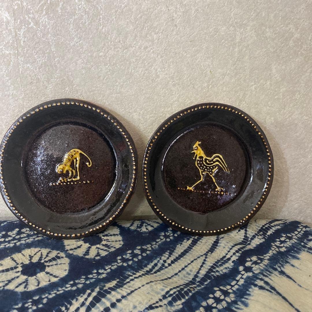 船木研児　小皿　２枚