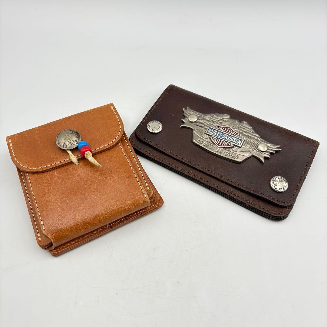 ハーレーダビットソン レザー 財布 まとめ売り バイク 0710-S6798s