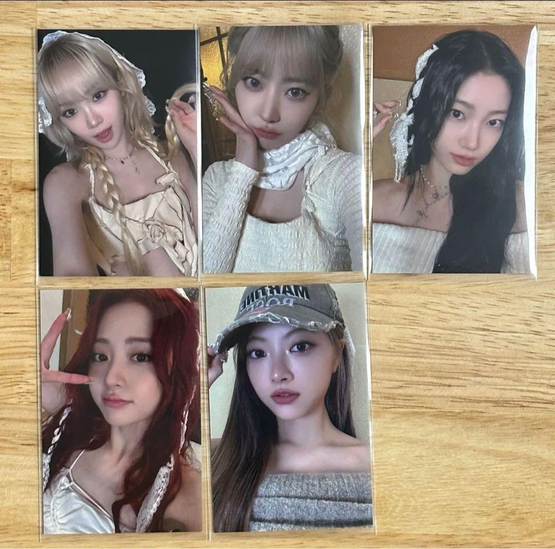 LE SSERAFIM EASY サノク 事前収録 限定 5枚コンプセット