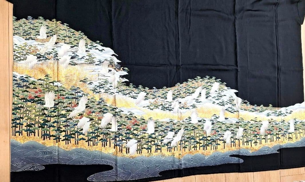 着物リメイクワンピース3660