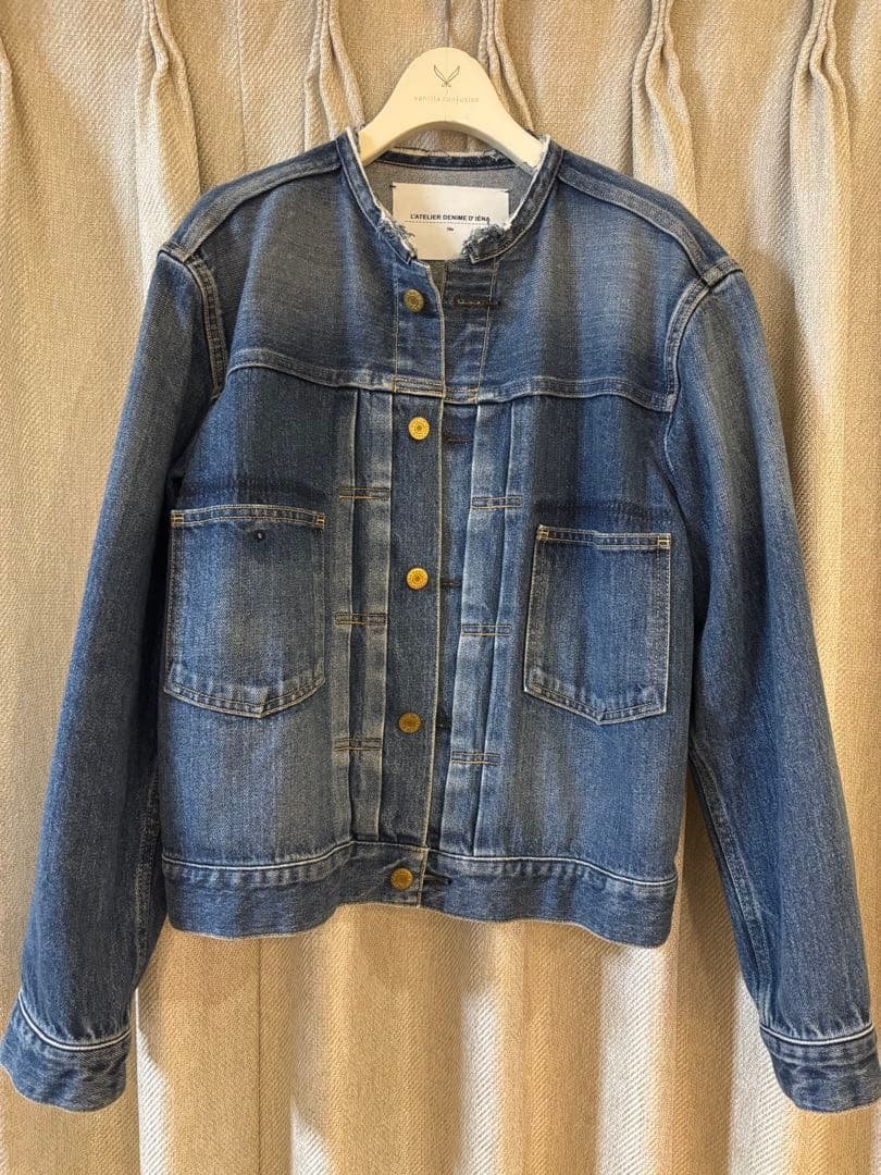 イエナ　リメイクデニムブルゾン　38