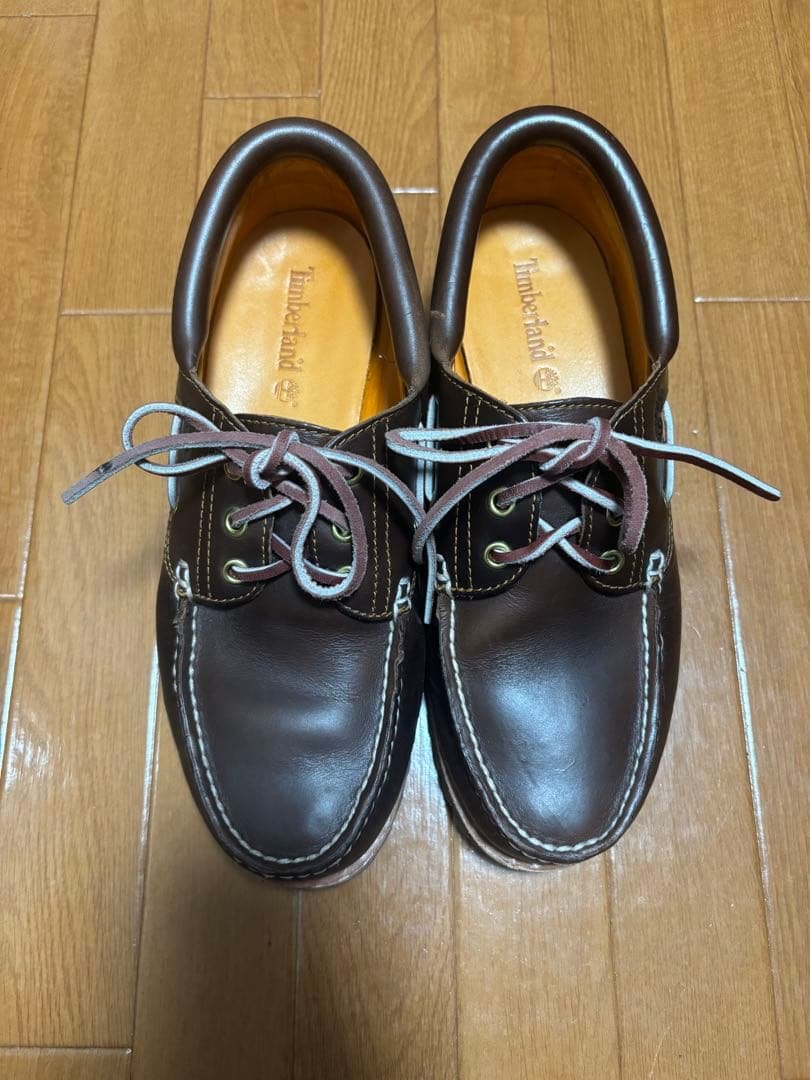 Timberland デッキシューズ 3eye モカシン