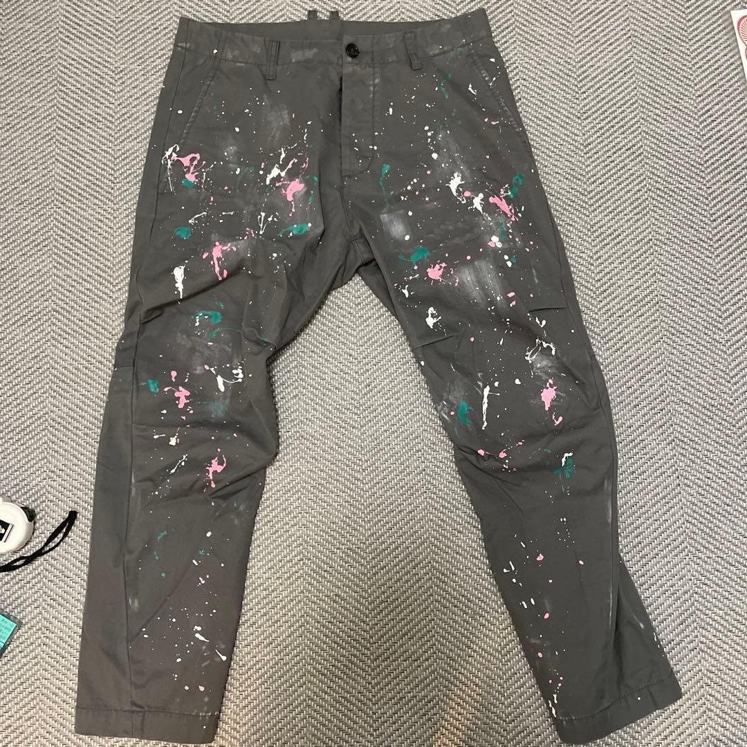 ディースクエアード　dsquared2 ペイント　パンツ　2023