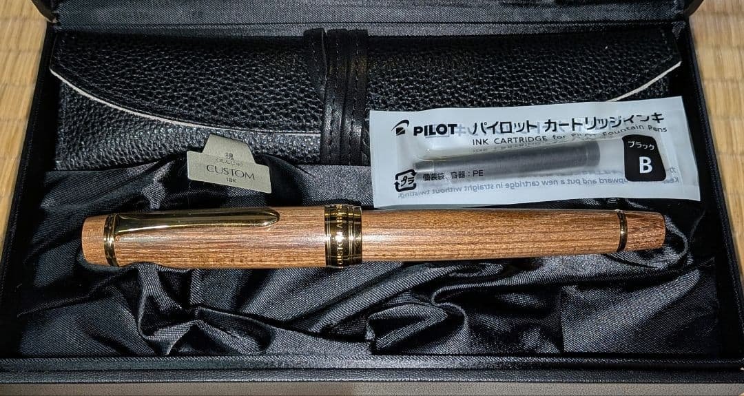 PILOT カスタム 万年筆 槐 中字(M)
