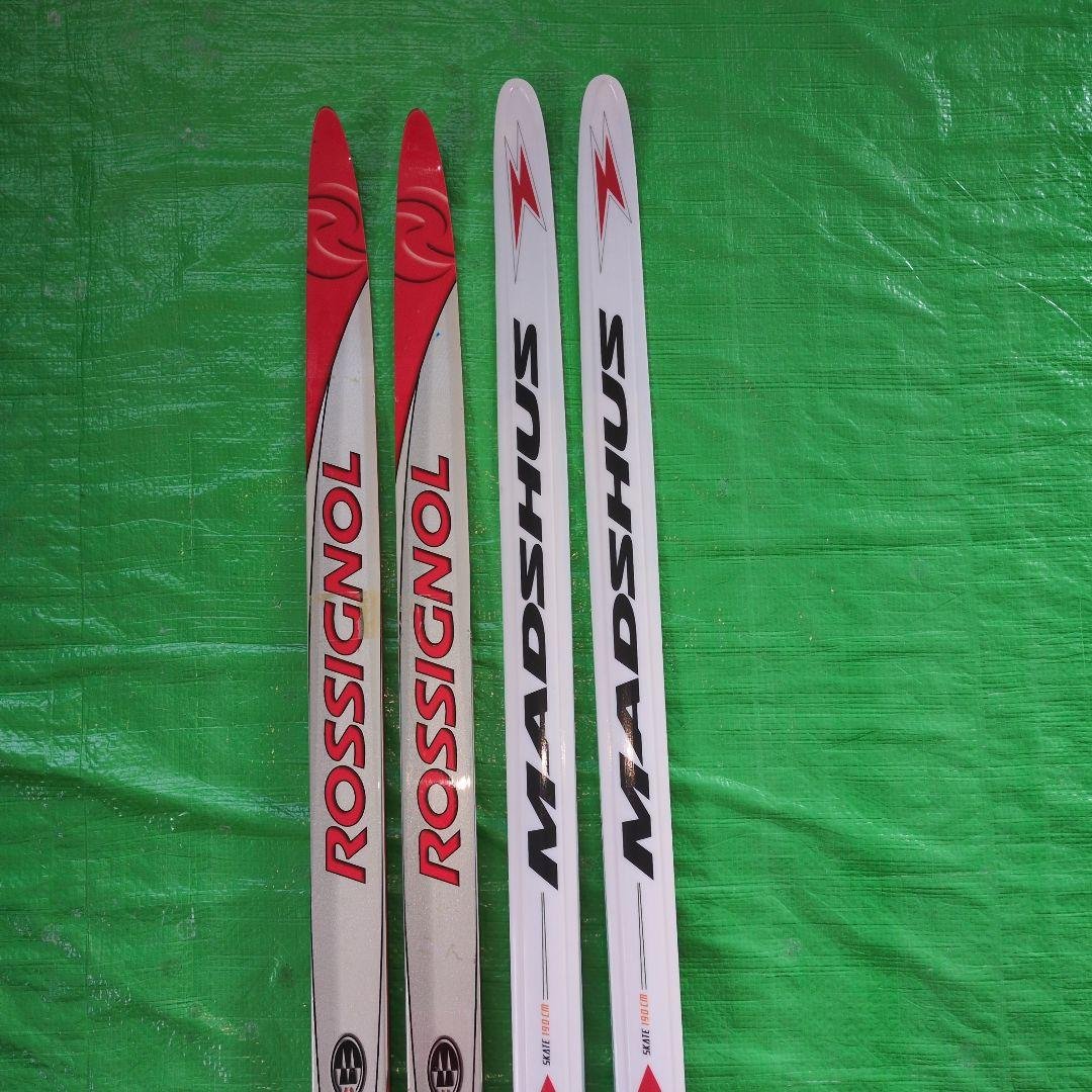 クロスカントリースキー SKATE （中古）2本セット